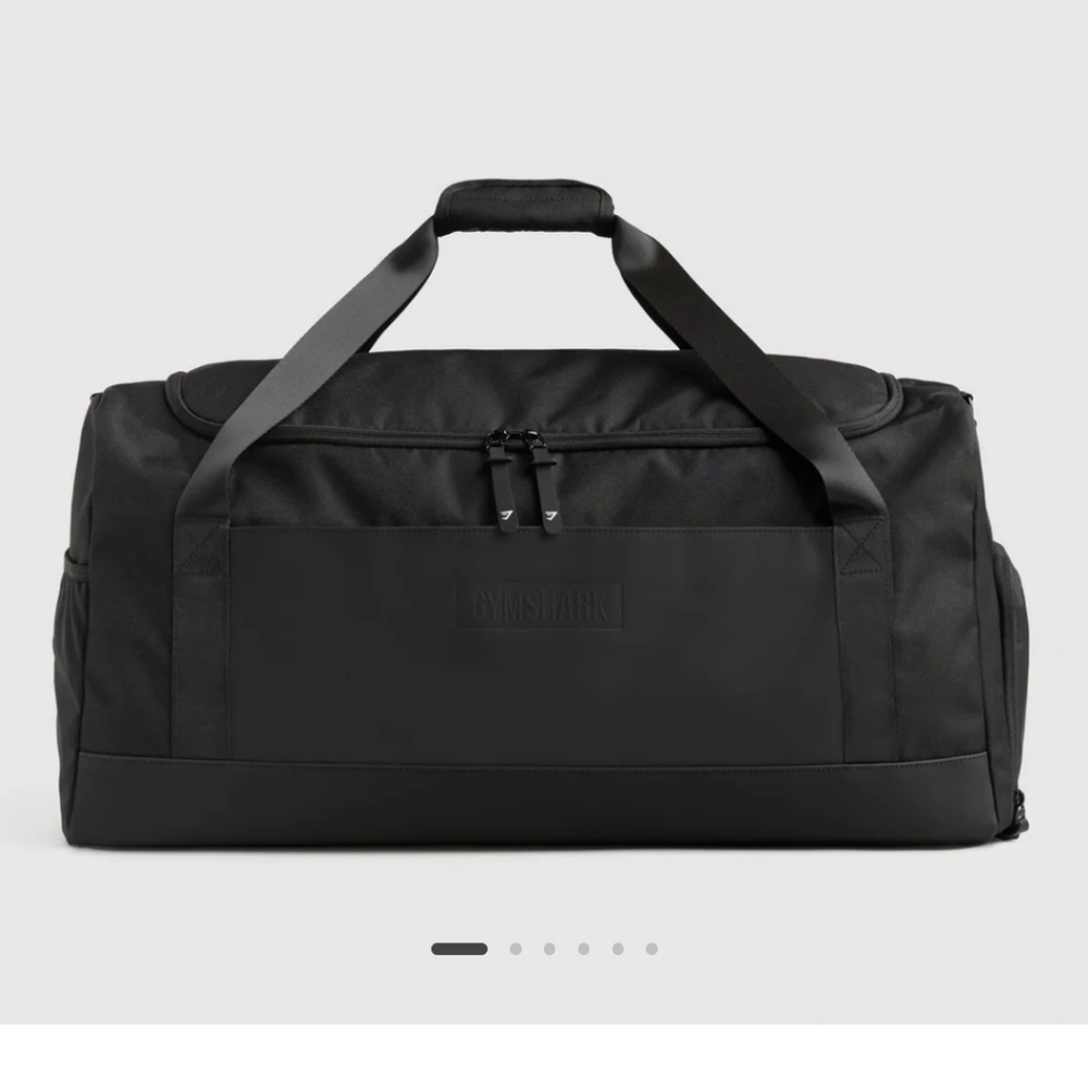 Gymshark Black Duffle Bag